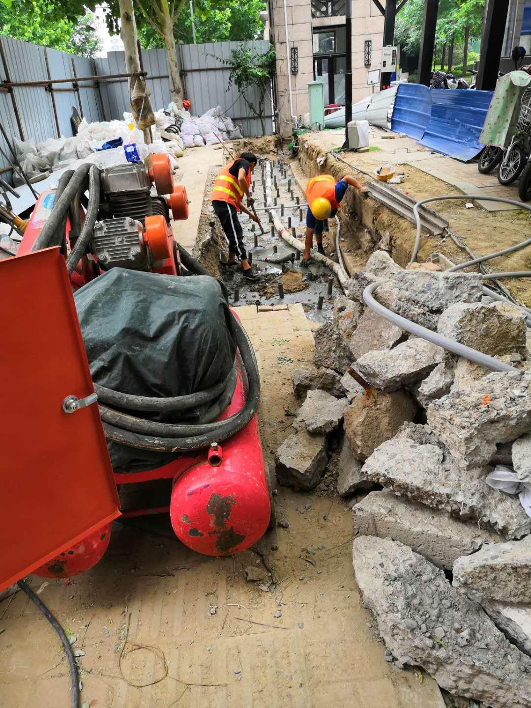 广阳地基加固解决房子的地基下沉问题